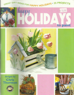 CLEARANCE: Happy Holidays to paint - Chris Thornton