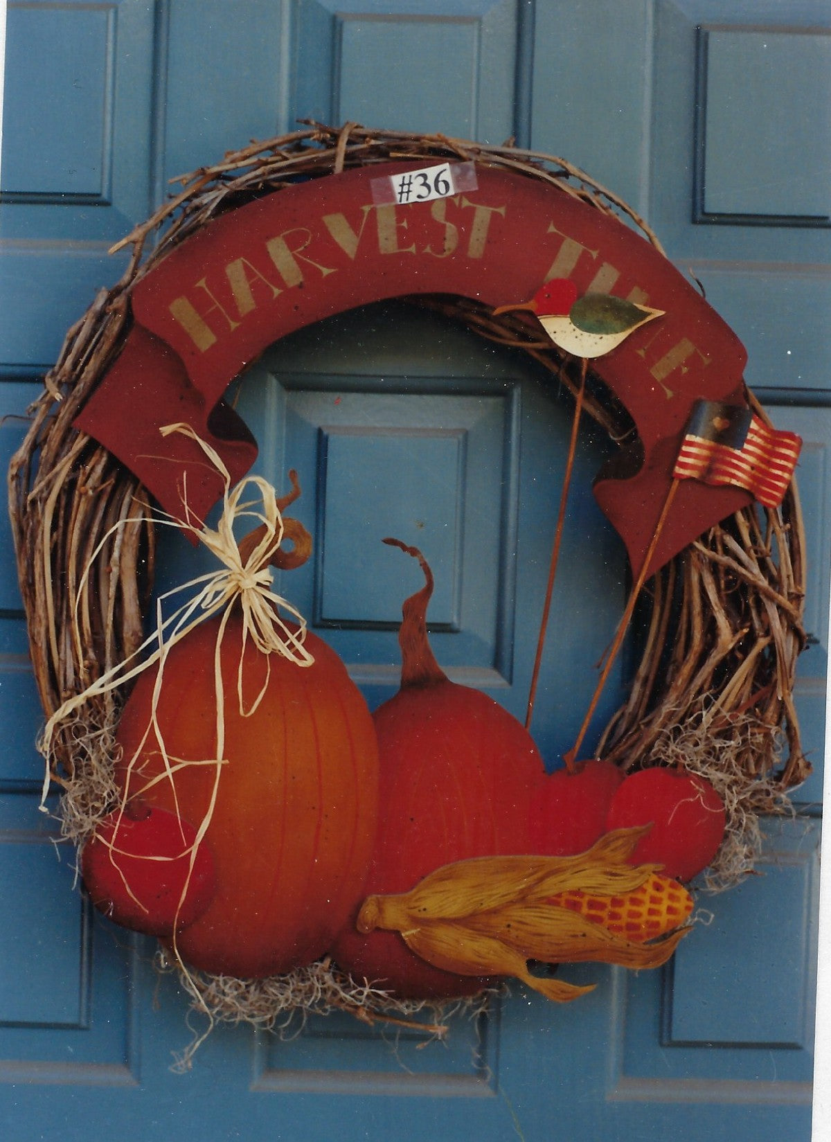 Harvest Time Wreath - Brenda McPeek