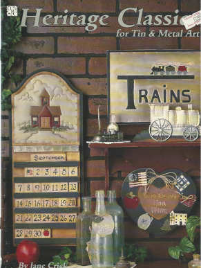 CLEARANCE: Heritage Classics for Tin and Metal Art - Jane Crick