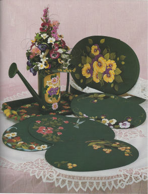 I Brake for Pansies - Janie Parisi - OOP