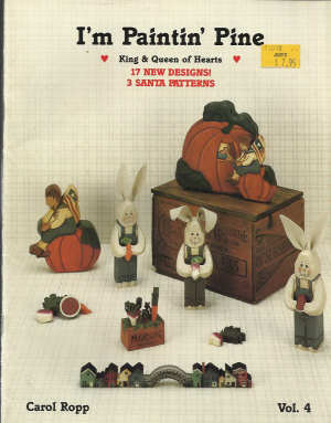 CLEARANCE: I'm Paintin' Pine - King and Queen of Hearts - Carol Ropp