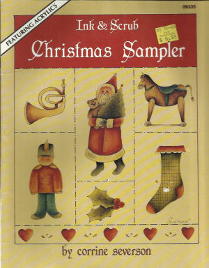 CLEARANCE: Ink and Scrub Christmas Sampler - Corrine Severson
