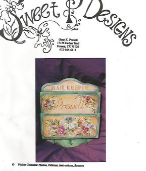 Florals on the Tin Mailbox - Gene K Prewitt