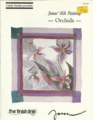 CLEARANCE: Jana's Silk Painting Orchids - Jan  Janas