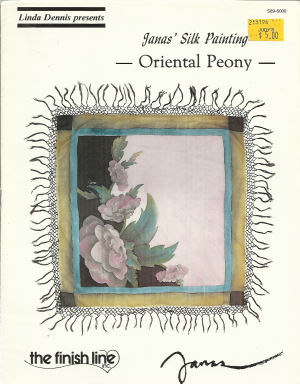 CLEARANCE: Jana's Silk Painting Oriental Peony - Jan  Janas