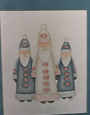 Three Santas - Diane Cappocia