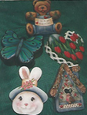 Bonnye's Spring Mache Boxes - Bonnye Isenhower Designs