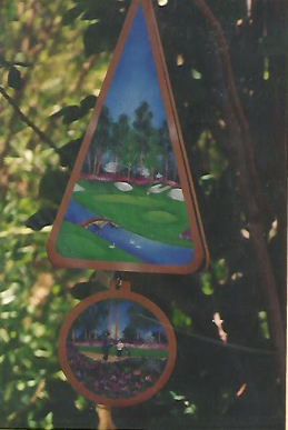 Serenity Golf Gourse - Wind Chime - Diane Bunker