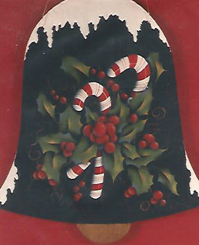 Candy Cane Bell - Bobbie Campbell
