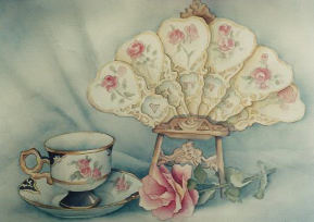 Fan and Tea - Rodney Ann Bensman