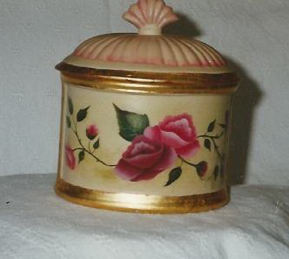 Fanciful Roses on Keepsake Box - Donna Wood