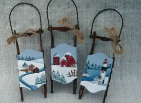 A Sledding We Will Go - Debby Forshey