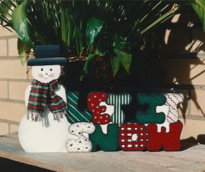 Let it Snow Letters - Ann Finnigan