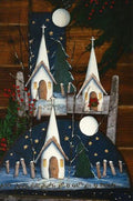 Silent NIght Holy Night Plaque - Debbie Bryan
