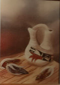 Hopi Wedding Pot & Indian Corn - Pat Beason