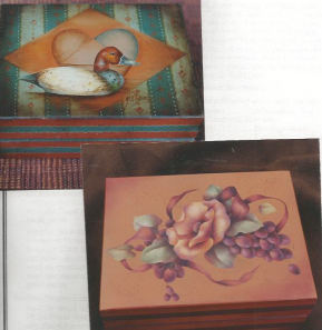Autumn Decoy & Autumn Poppies & Pansies - Gretchen Cagle