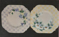 Daisy and Forget Me Not Plates - Judy Diephouse & Lynne Deptula