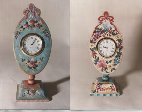 Oval Vanity Mini Clocks - Scottie Foster