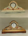 Scalloped Mantle Mini Clocks - Scottie Foster