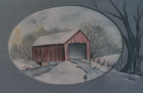 Covered Bridge Acrylic Watercolors - Kathy Harrington