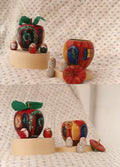 Pumpkin Ghost House & Apple Santa House - Debbie Kaput