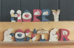 Happy Easter Letters - Mary Kay