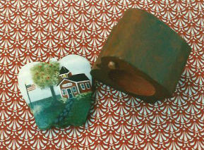 School House Apple Box - Mary Kay Potter