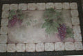 Tuscan Grapes Floorcloth - Patricia Rawlinson