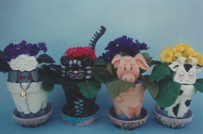 Fun Flower Pots #1 - Christine Seyler