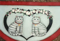 Kitty Floor Cloth - Della Wetterman