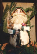 Wilderness Santa Sewing & Painting - Ursula Wollenberg