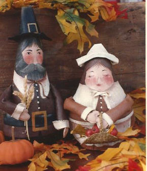 Mr & Mrs. Mayflower Sewing & Painting - Ursula Wollenberg