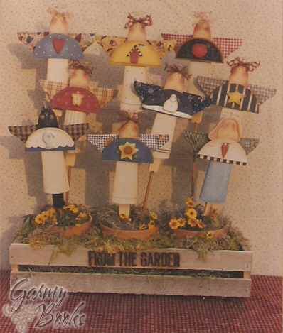 Gardening Angels On Duty #177 Sue Jernigan Pattern