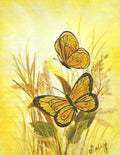 Monarchs in a Wheat Field - Gerry Klein