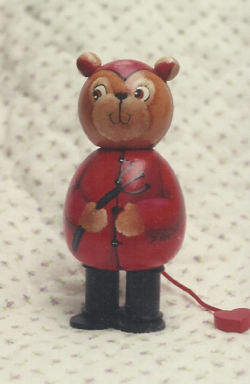 Apple Belly Devil Bear - Debbie Kaput