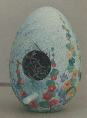 Hollyhock Egg - Kathy Langdon