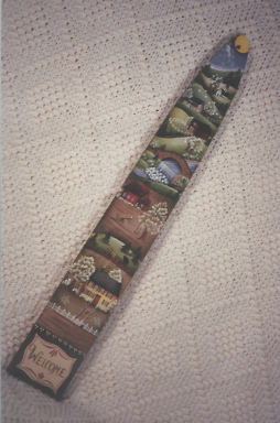Village Welcome Mink Board - Nancy Lee Lenski