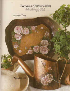 Lessons in Painting Roses - Plaid - OOP