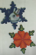Snow Bunny and Carrots - Lori Link