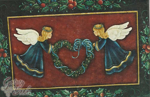 Christmas Angel Floorcloth  - Carol Mays