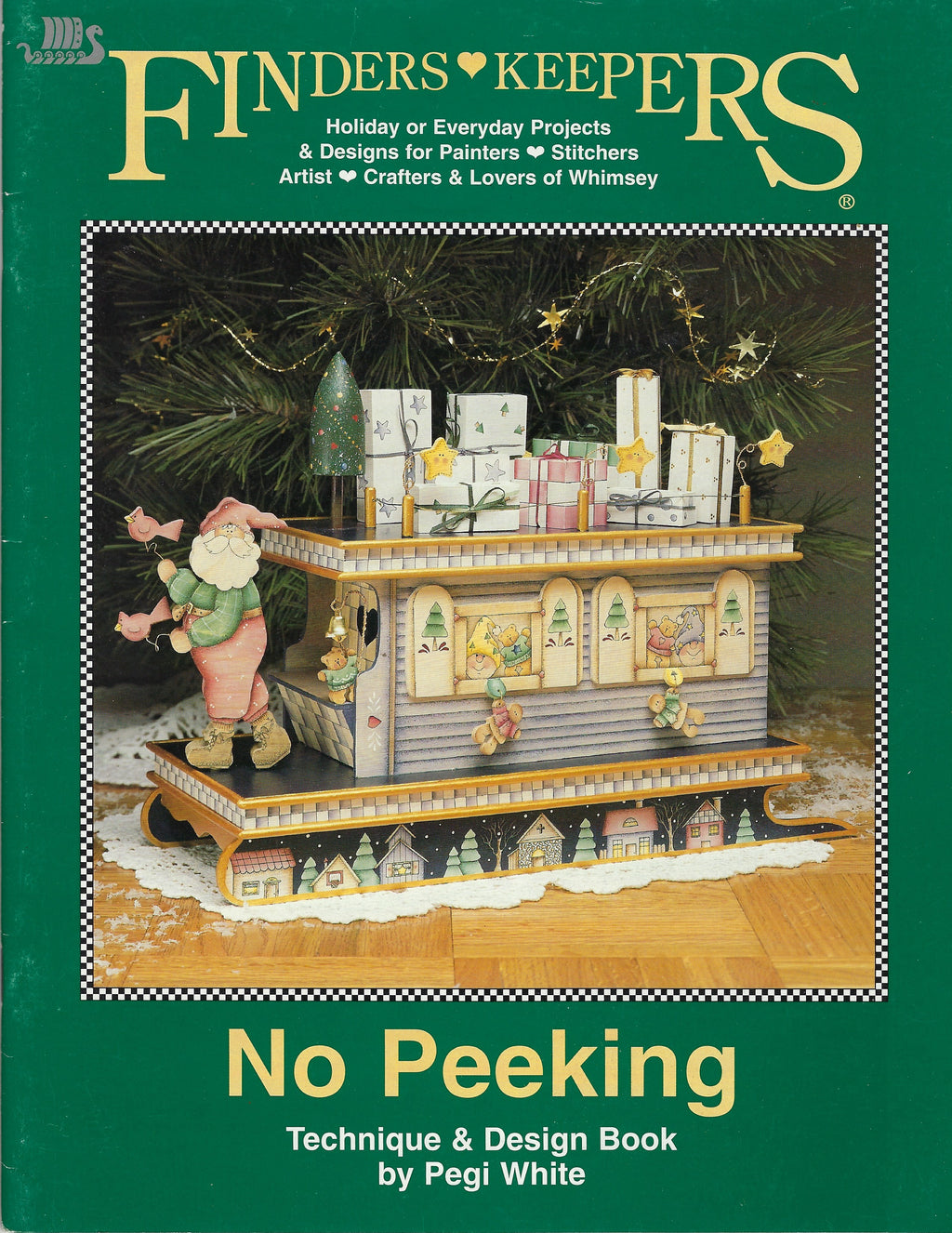 CLEARANCE: Finders Keepers No Peeking - Pegi White