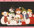 Carrot Nosed Snowmen - Karen Wood