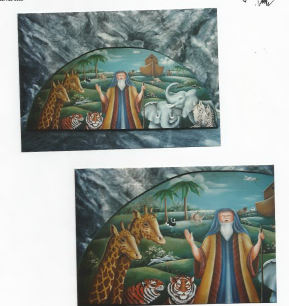 Noah and the Animals Door Crown - Janet J Lee