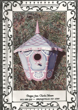Victorian Gingerbread Bird House Octagon - Charles Johnson