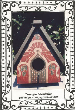 Victorian Gingerbread Birdhouse Christmas - Charles Johnson