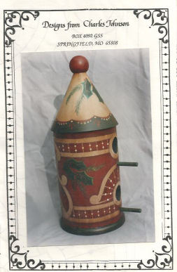 Victorian Gingerbread Round Birdhouse - Charles Johnson