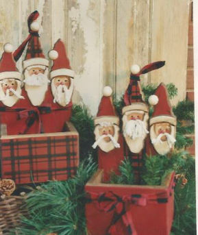 Santa 3 Box - Julie Whitte