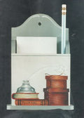 Bentwood and Books on Pencil Holder - Joan Wilding