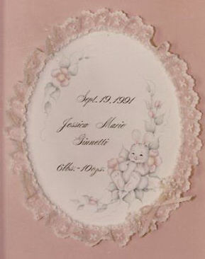 Birth Announcement Bunny - Luann Ginnetti