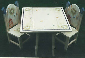 Springtime Table and Chairs - Sonja Richardson